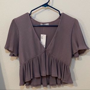 Urban Outfitters cropped blouse. Size M